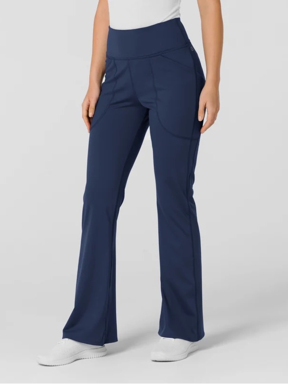 Navy yoga scrub pants